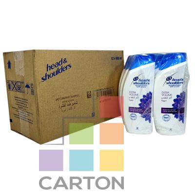 HEAD & SHOULDER EXTRA VOLUME ANTI-DANDRUFF SHAMPOO 12*600ML